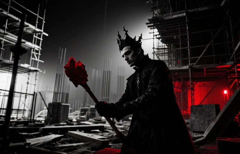 Visual representation of Illegal Construction in Protected Area Sparks Community Outrage