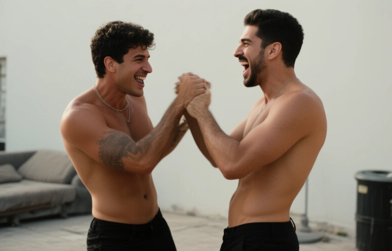 Damon Saint und Angel Santana: Heiße Action bei CockyBoys