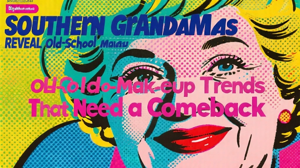 Southern Grandmas Reveal Old-School Makeup Trends That Need a Comeback