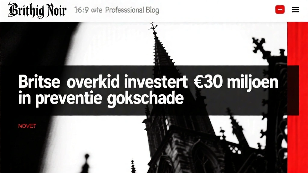 Britse overheid investeert €30 miljoen in preventie gokschade