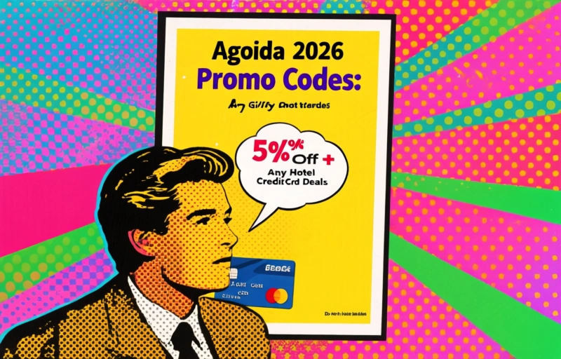 Agoda 2026 Promo Codes: 5% Off Any Hotel + Credit Card Deals