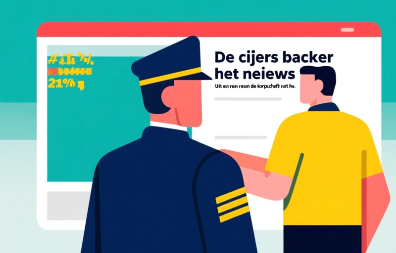Visuele weergave van Hartziekte bij korpschefs? 1 op de 5 heeft geen juist brevet