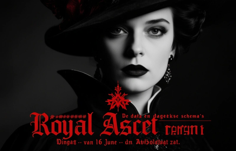 Visuele weergave van Royal Ascot 2026