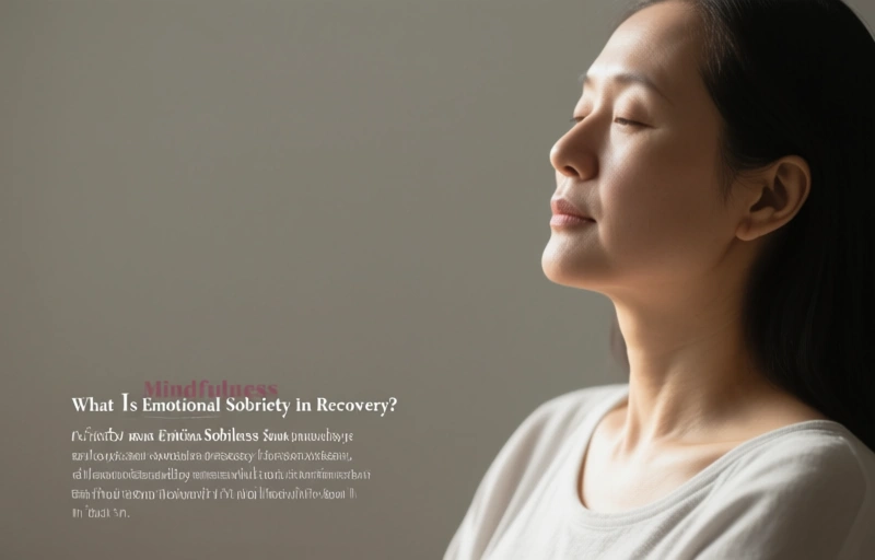 Visual representation of Mindfulness for Emotional Sobriety in Recovery