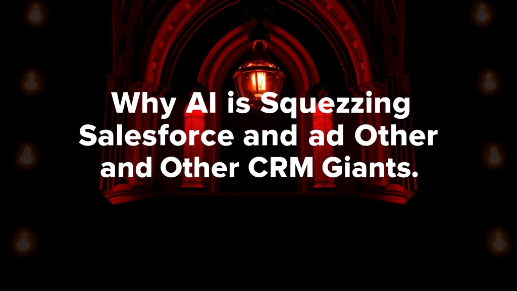 Why AI is Squeezing Salesforce and Other CRM Giants