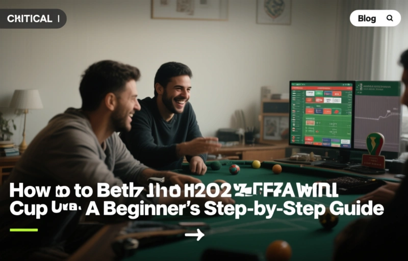 How to Bet on the 2026 FIFA World Cup: A Beginner's Step-by-Step Guide
