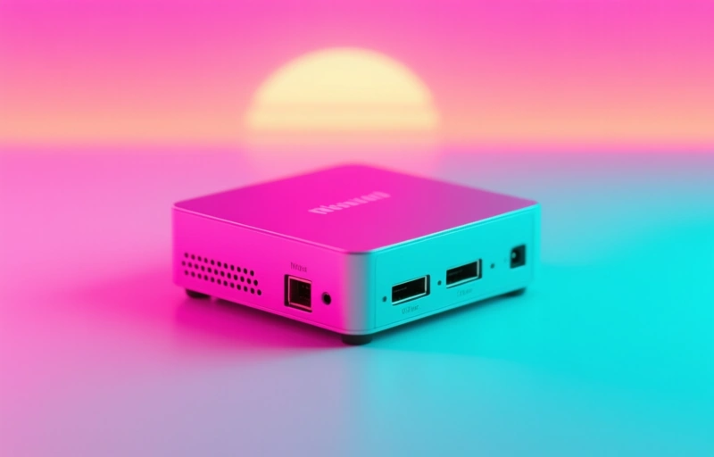 Visual representation of Lenovo ThinkCentre Neo Ultra Mini PC