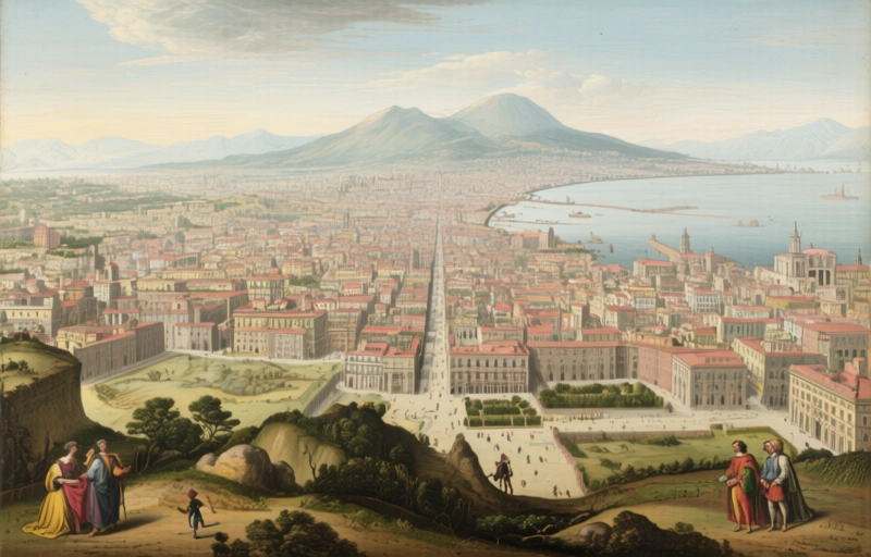 Visual representation of Decoding Jan van Stinemolen's 1582 Panorama of Naples