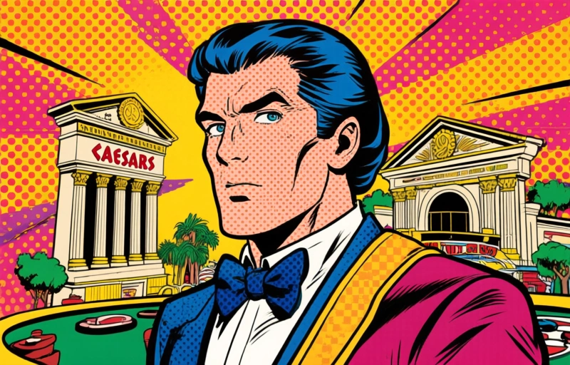 Visuelle Darstellung von Caesars Entertainment Aktie
