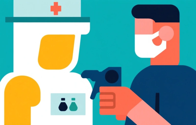 Visuele weergave van Persoonlijk alarm mislukt