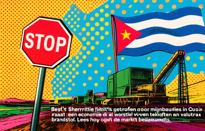 Cuba's economie getroffen door mijnbouwstop
