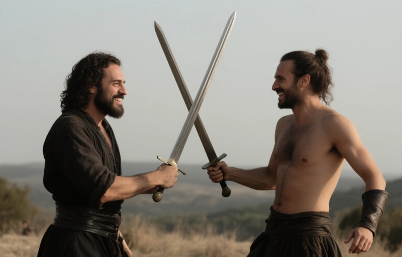 Lvcas Ripardo und Sir Peter: Heiße Begegnung bei Naked Sword