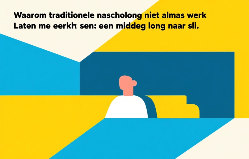 Visuele weergave van IC-verpleegkundigen ontsnappen uit hun routine