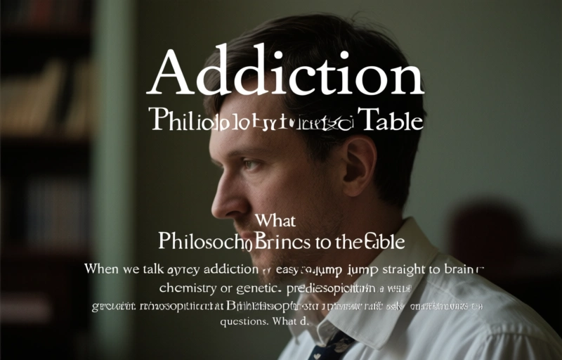 Visual representation of Addiction Through Philosophy and Science