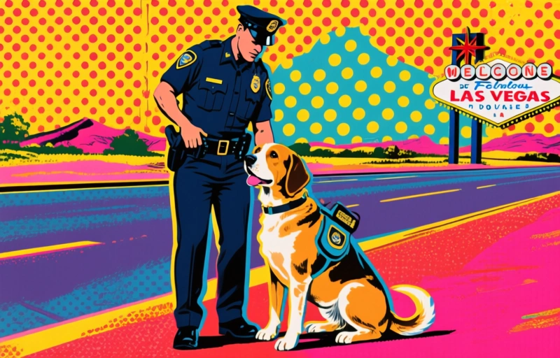 Perro de servicio robado en Las Vegas: policía pide ayuda