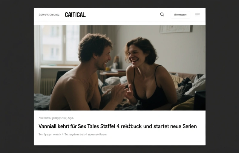 Vanniall kehrt für Sex Tales Staffel 4 zurück und startet neue Serien