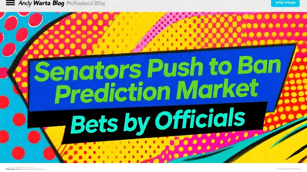 Senators Push to Ban Prediction Market Bets by Officials