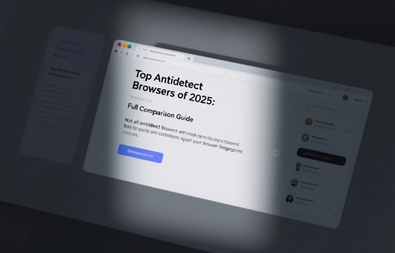 Visual representation of Top Antidetect Browsers of 2025