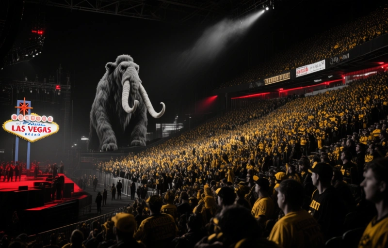 Фанаты Utah Mammoth наводнили Лас-Вегас