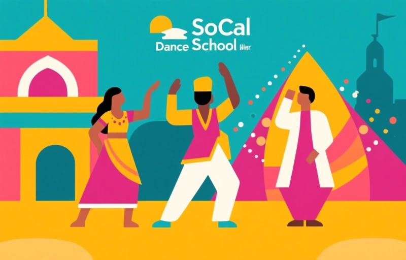 SoCal Dance School Performs at Disney's Diwali Festival