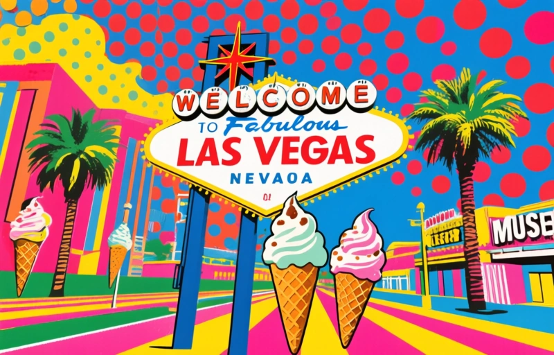 Süßeste Attraktion in Las Vegas: Museum of Ice Cream