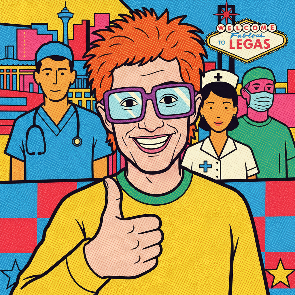 Perez Hilton agradece al personal médico de Las Vegas tras 21 días