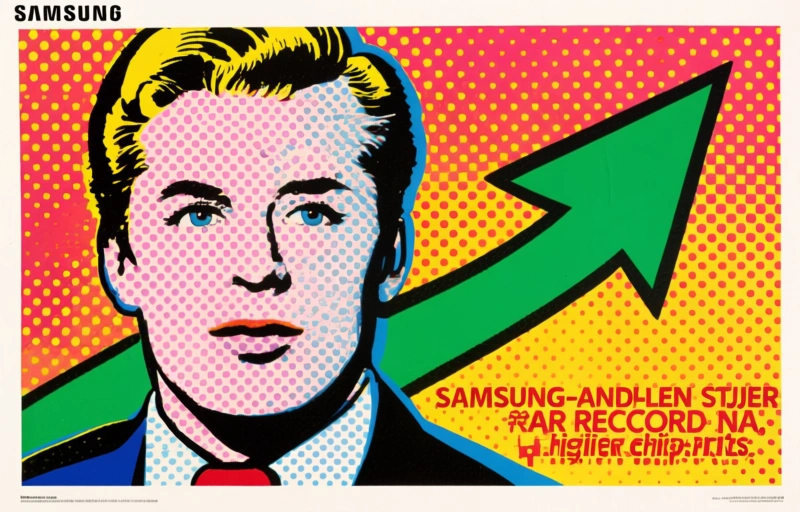 Samsung-aandelen stijgen naar record na hogere chip-prijs