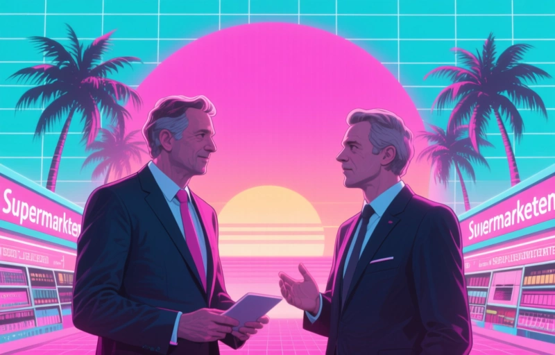 Supermarkten en overheid praten over levensduurte