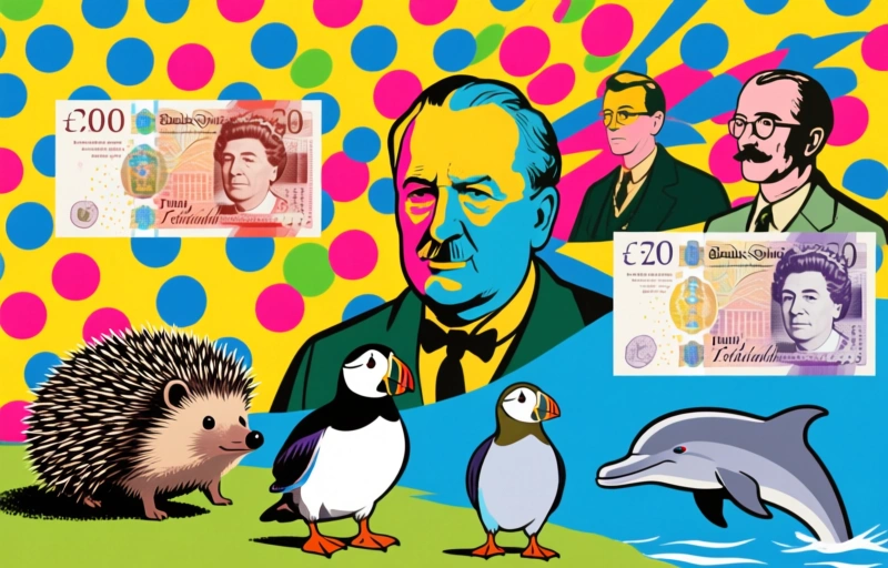 Britain's Banknotes: Hedgehogs, Puffins, and Dolphins Replace Icons?