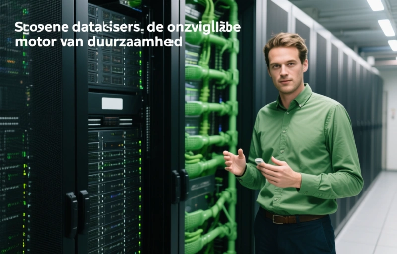 Visuele weergave van Groene datacenters