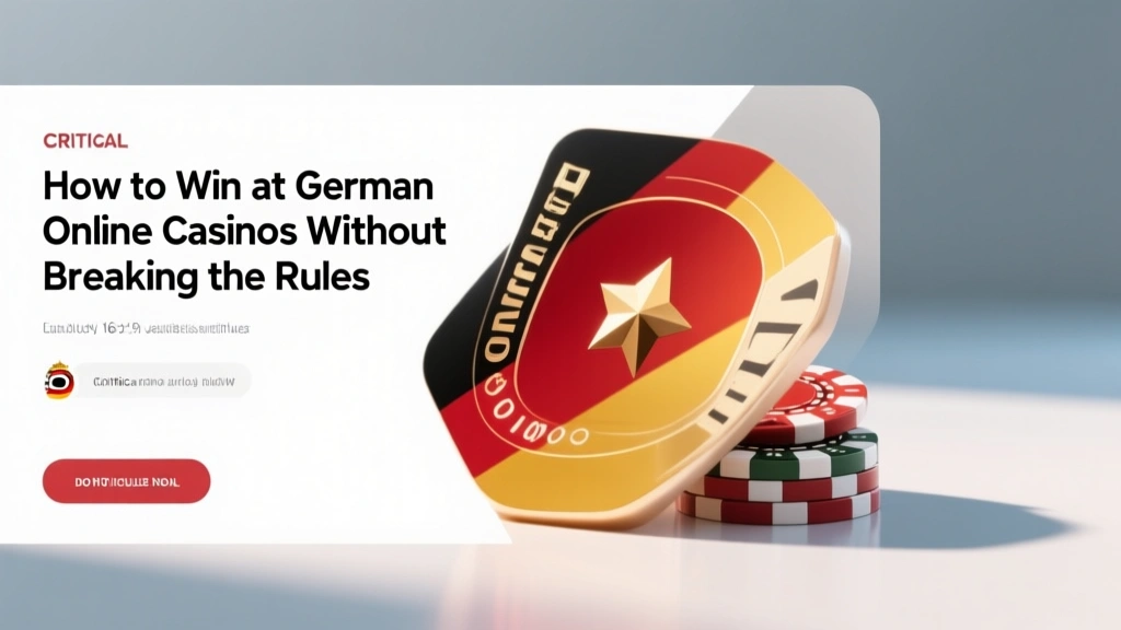 How to Win at German Online Casinos Without Breaking the Rules