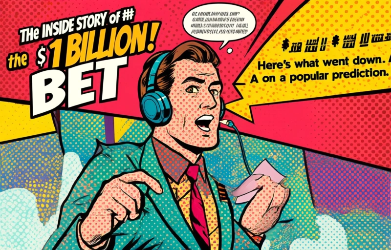 Visual representation of How a $1B Dispute Shook the Prediction Market World