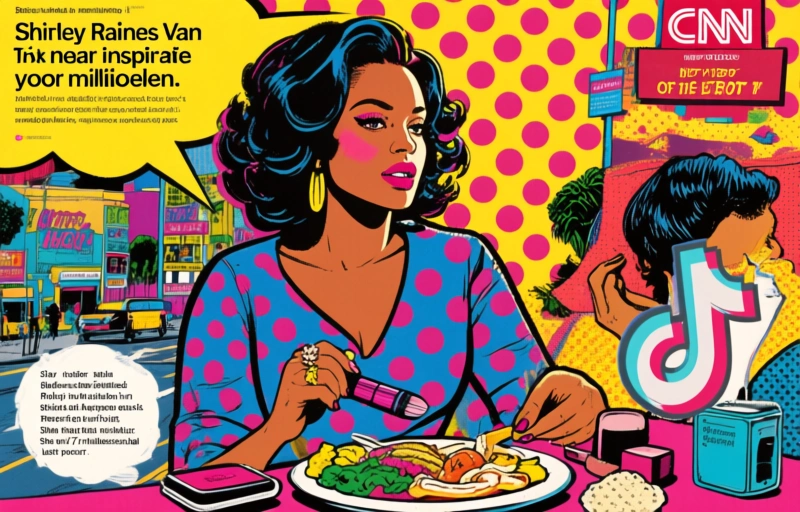 Shirley Raines: Van TikTok naar inspiratie voor miljoenen