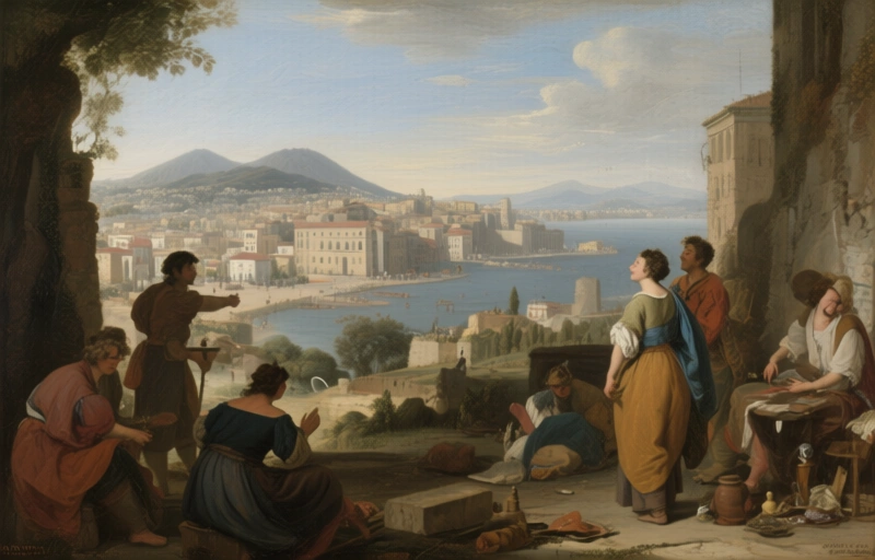 Jan van Stinemolen's 1582 Naples Panorama: A Hidden View