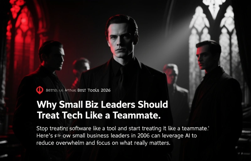 Why Small Biz Leaders Should Treat Tech Like a Teammate