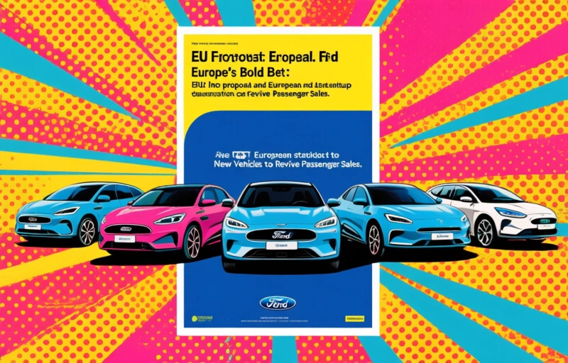 Ford Europe's Bold Bet: Five New Vehicles to Revive Passenger Sales