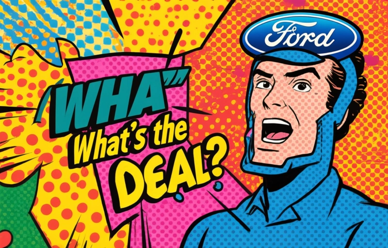 Visual representation of Ford Europe's Bold Bet