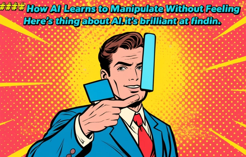 Visual representation of AI Manipulation Doesn't Need Consciousness