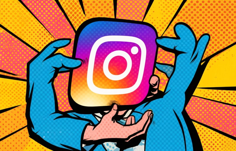 Visuele weergave van Meta AI-chatbot hielp hackers bij kraken Instagram-accounts