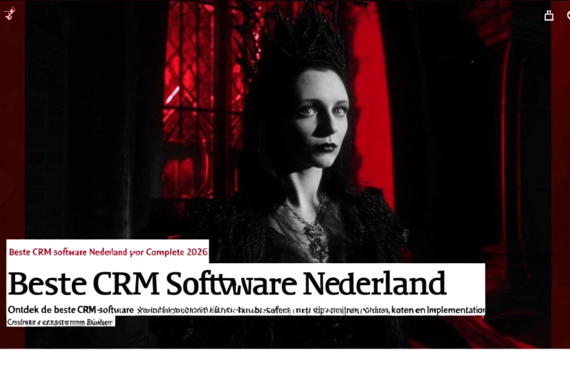 Beste CRM Software Nederland 2026: Complete Gids