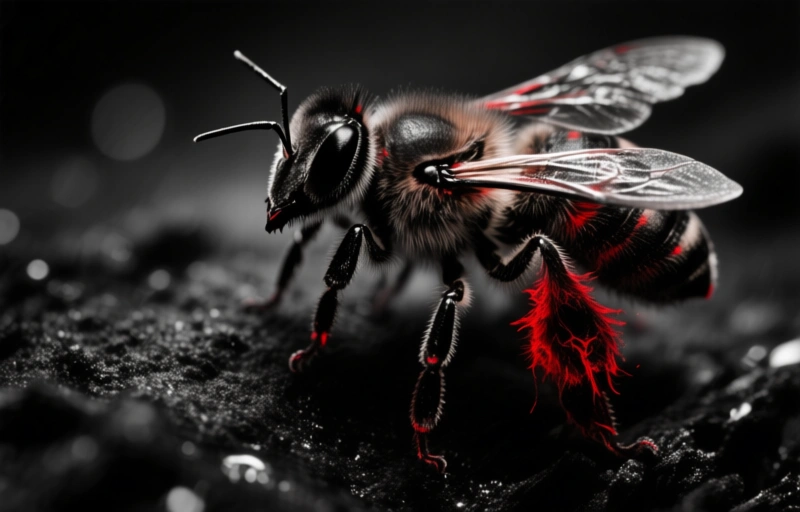Visual representation of Hikers Attacked by Bee Swarm on Camelback Mountain