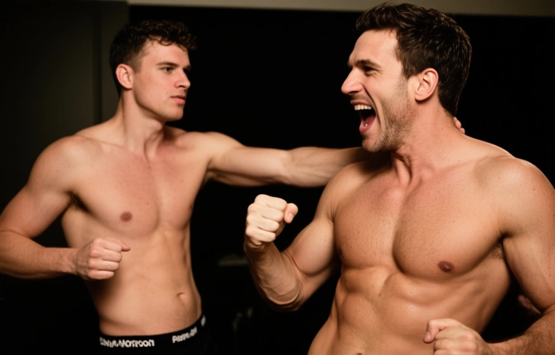 Visuelle Darstellung von Timmy Morrison verwöhnt Adam Liotta bei BelAmi
