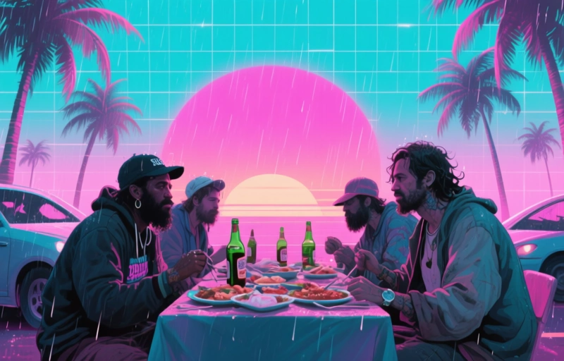 Scumbag Rainbet Influencers Distribute Alcohol at Meal Drive for Unhoused