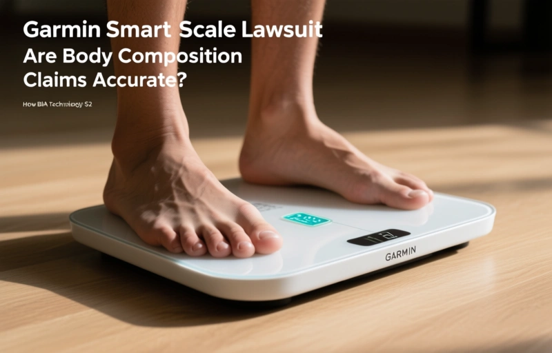 Visual representation of Garmin Smart Scale Lawsuit