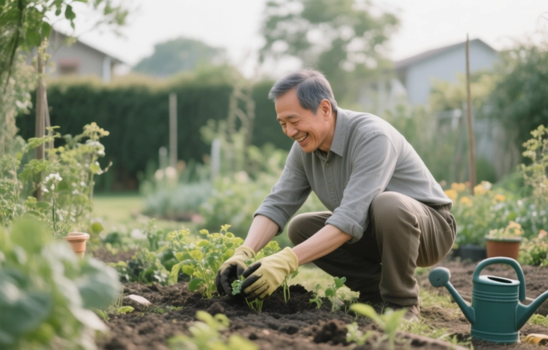 Mindful Father's Day: Nurturing Care in the Garden