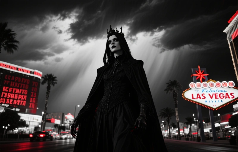 Визуальное представление Жара в Лас-Вегасе спадает