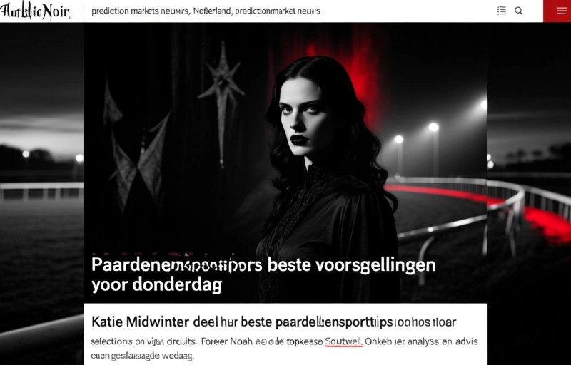 Paardensporttips: Katie Midwinters beste voorspellingen voor donderdag