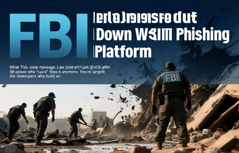 Visual representation of FBI and Indonesia Shut Down W3LL Phishing Platform