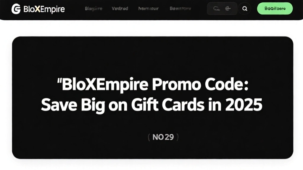 BloxEmpire Promo Code: Save Big on Gift Cards in 2025