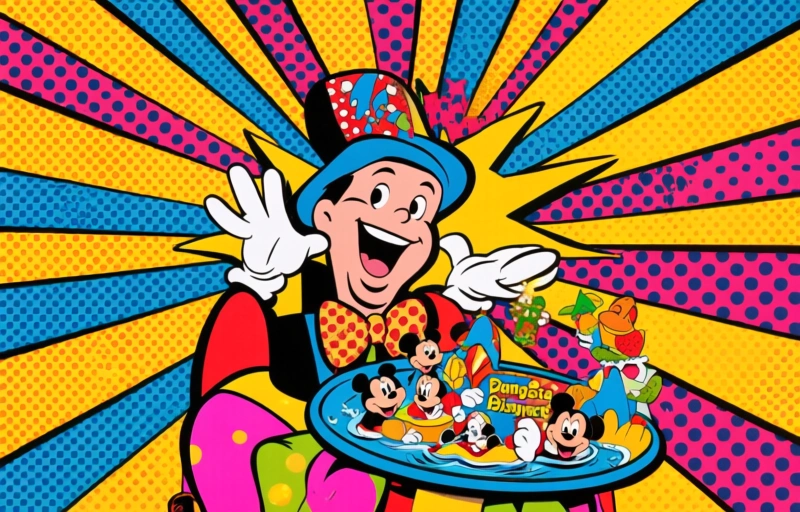 Visuele weergave van Gratis Fantasia Disneymarkt in Vught